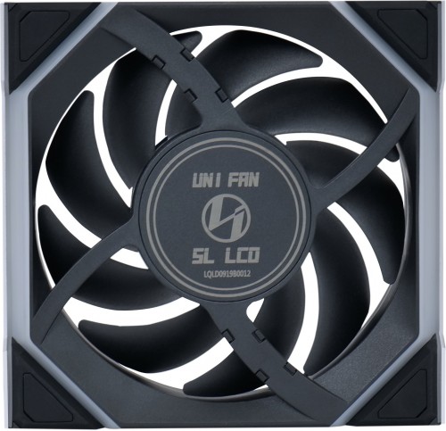 Lian Li Uni Fan SL120 Wireless LCD Reverse Black