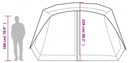 VidaXL Family Tent 10-Person