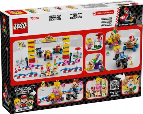 Lego Mario Kart Baby Peach and Grand Prix Set 72036