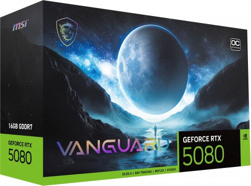 MSI GeForce RTX 5080 16G VANGUARD SOC