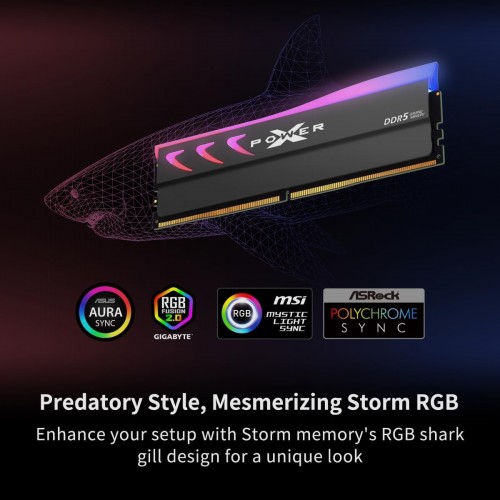 Silicon Power XPOWER Storm DDR5 RGB 1x16Gb