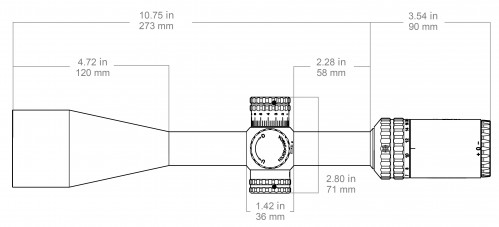 Vector Optics Hugo 6-24x50 SFP VOW-10BDC