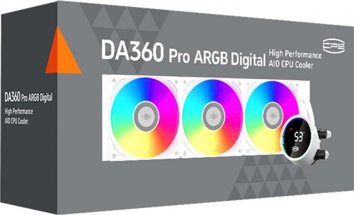 PCCooler DA360 Pro ARGB Digital White