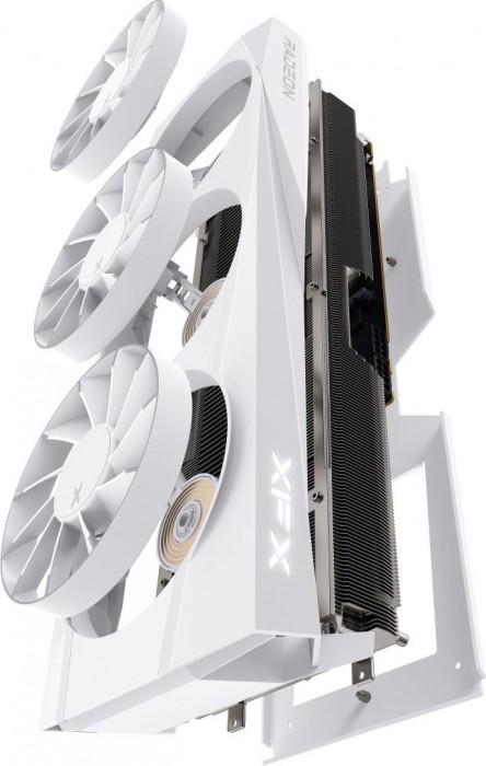 XFX Radeon RX 9070 XT Quicksilver Magnetic Air White
