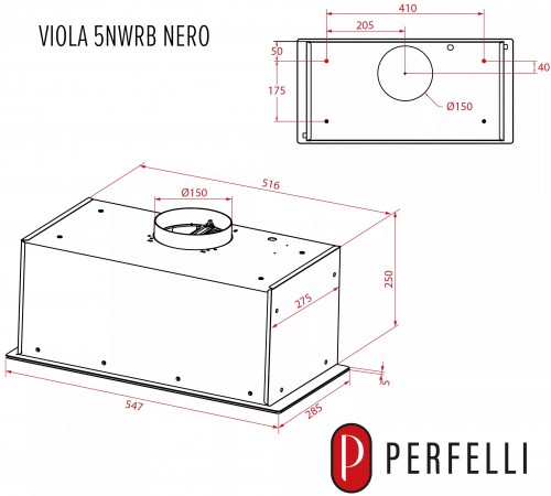Perfelli Viola 5NWRB Nero