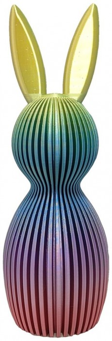 FIBER3D PLA+ Silk Rainbow 01 1kg