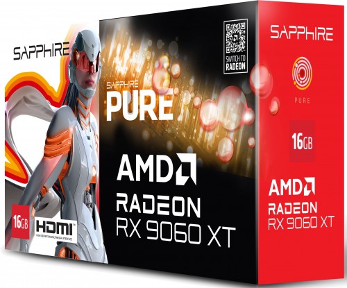 Sapphire Radeon RX 9060 XT PURE 16GB