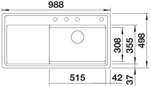 Blanco Etagon XL 6 S-F 528102