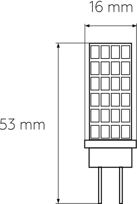 Eurolamp LED 5W 4000K G4