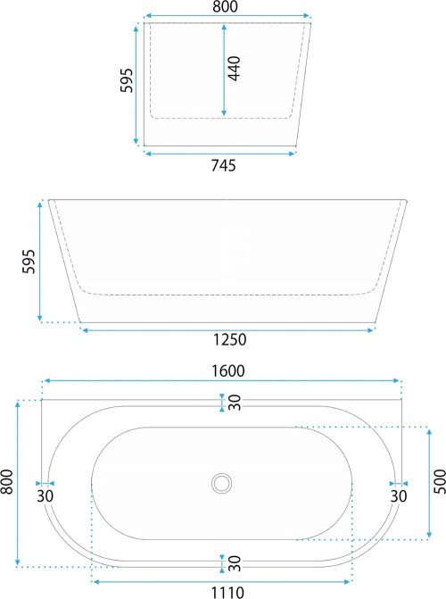 REA Capri 160x80 REA-W9803