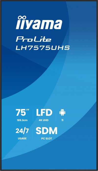 Iiyama ProLite LH7575UHS-B2AG