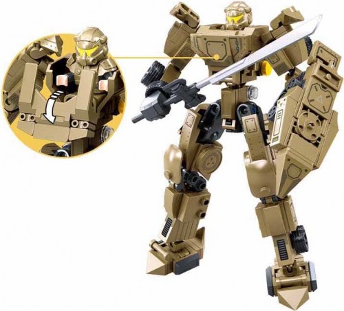 Sluban Armed Vehicle 2 in 1 M38-B1280