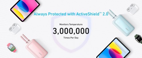 ANKER Zolo 10000 Built-In USB-C+Lightning Cable