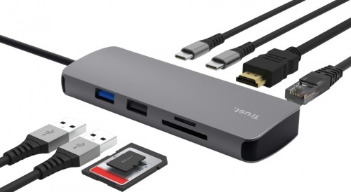 Trust Dalyx 8-in-1 Multiport Adapter