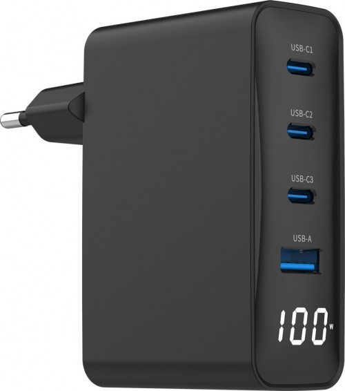 Gembird TA-UC-PDQC100LCD-01