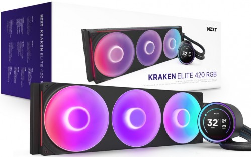 NZXT Kraken Elite 480 RGB (2024) Black