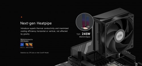 PCCooler RT500 TC Black