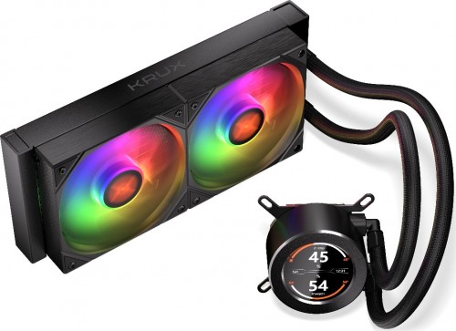 KRUX HydroGlance 240 ARGB LCD Black