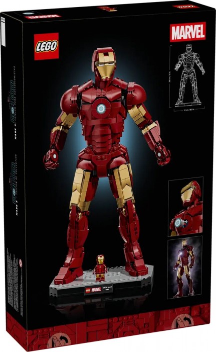 Lego Iron Man Mark 3 Collectors Edition 76344