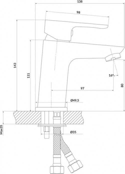 Cersanit Cersania S951-232