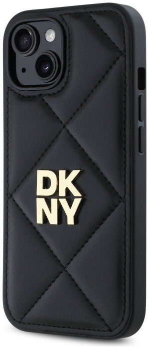 DKNY Quilted Stack Logo for iPhone 15 Plus