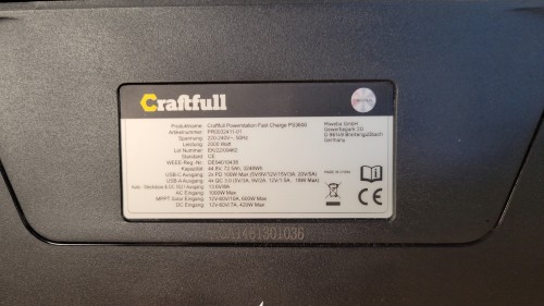 Craftfull PS3600
