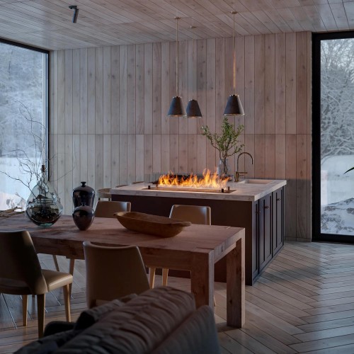 Infire Insert Black 1000