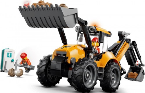 Lego Yellow Backhoe Loader 60480
