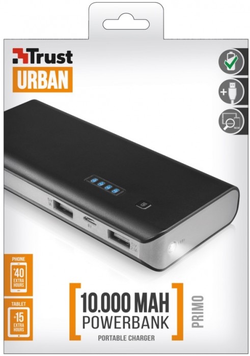 Trust Primo Power Bank 10000