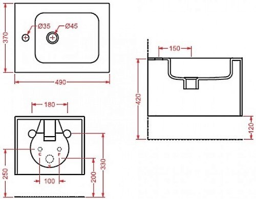 ArtCeram Block BKB001