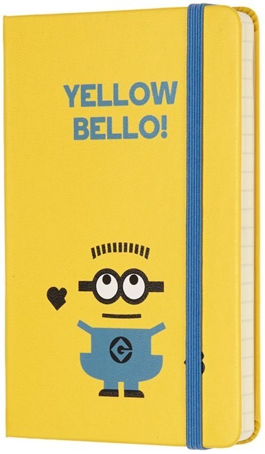 Moleskine Minions Ruled Pocket Yellow