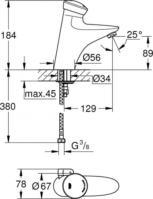 Grohe Eurodisc SE 36233