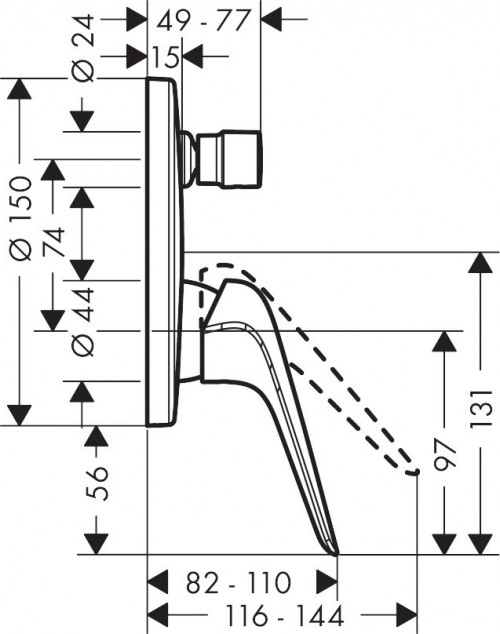 Hansgrohe Novus 71045