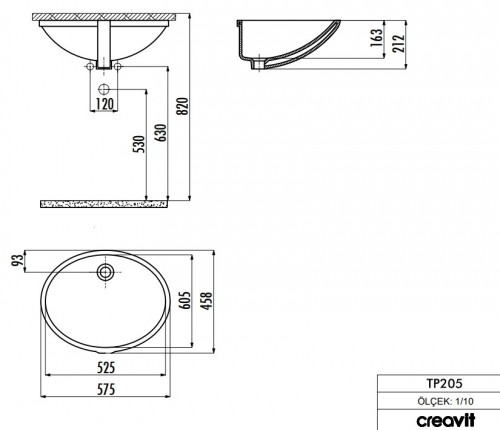 Creavit Under TP205