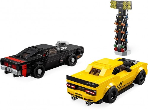 Lego 2018 Dodge Challenger SRT Demon and 1970 Dodge Charger