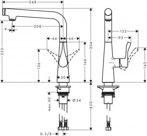 Hansgrohe Metris Select 14847