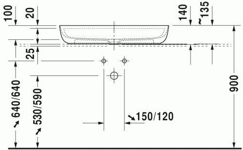 Duravit Luv 038080