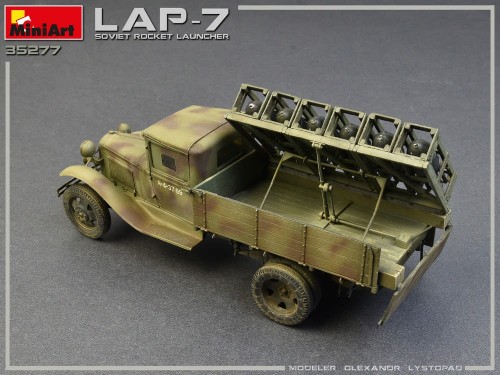 MiniArt LAP-7 Soviet Rocket Launcher (1:35)