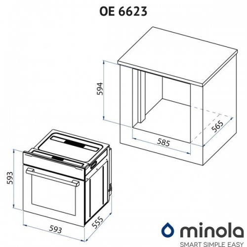Minola OE 6623 BL черный