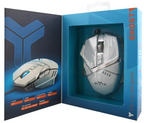 T'nB Elyte Ghost Gaming Mouse