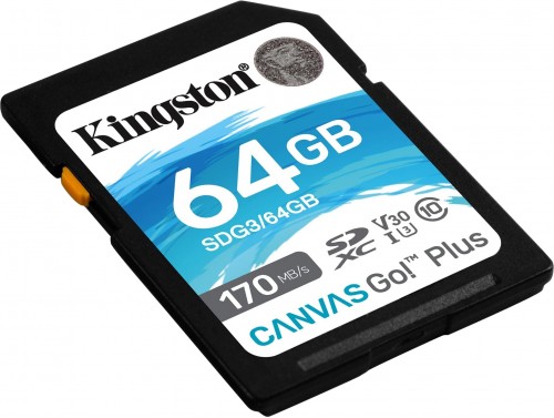 Kingston SDXC Canvas Go! Plus