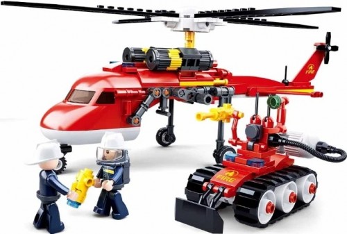 Sluban Fire Helicopter M38-B0807