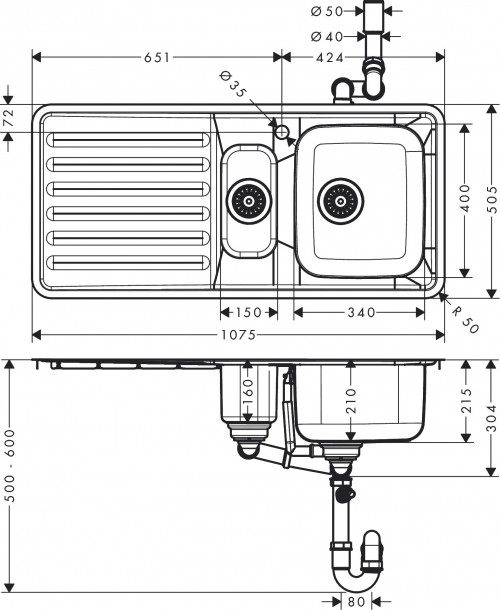 Hansgrohe S41 S4111-F540 43342