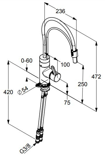 Kludi E-Go 422150575