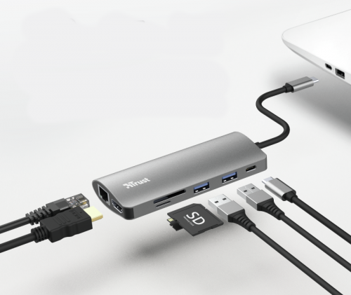 Trust Dalyx 7-in-1 USB-C Multiport Adapter