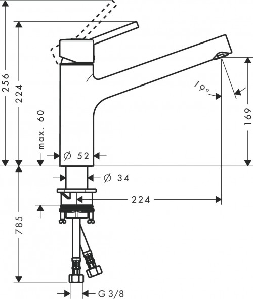 Hansgrohe Talis M52 32857000