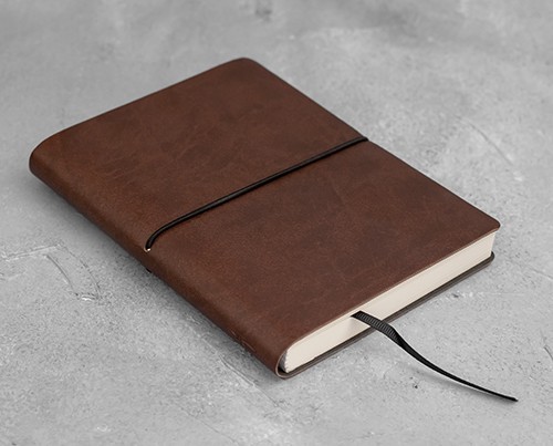 Ciak Dots Notebook Medium Brown