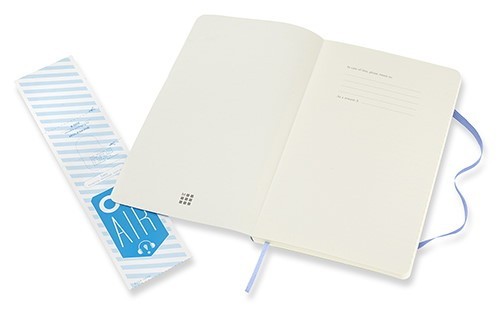 Moleskine Ruled Notebook Large Soft Blue