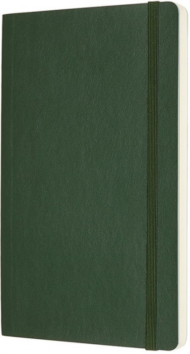 Moleskine Plain Notebook Large Soft Green