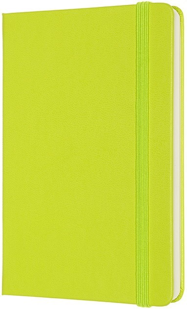 Moleskine Plain Notebook Pocket lime